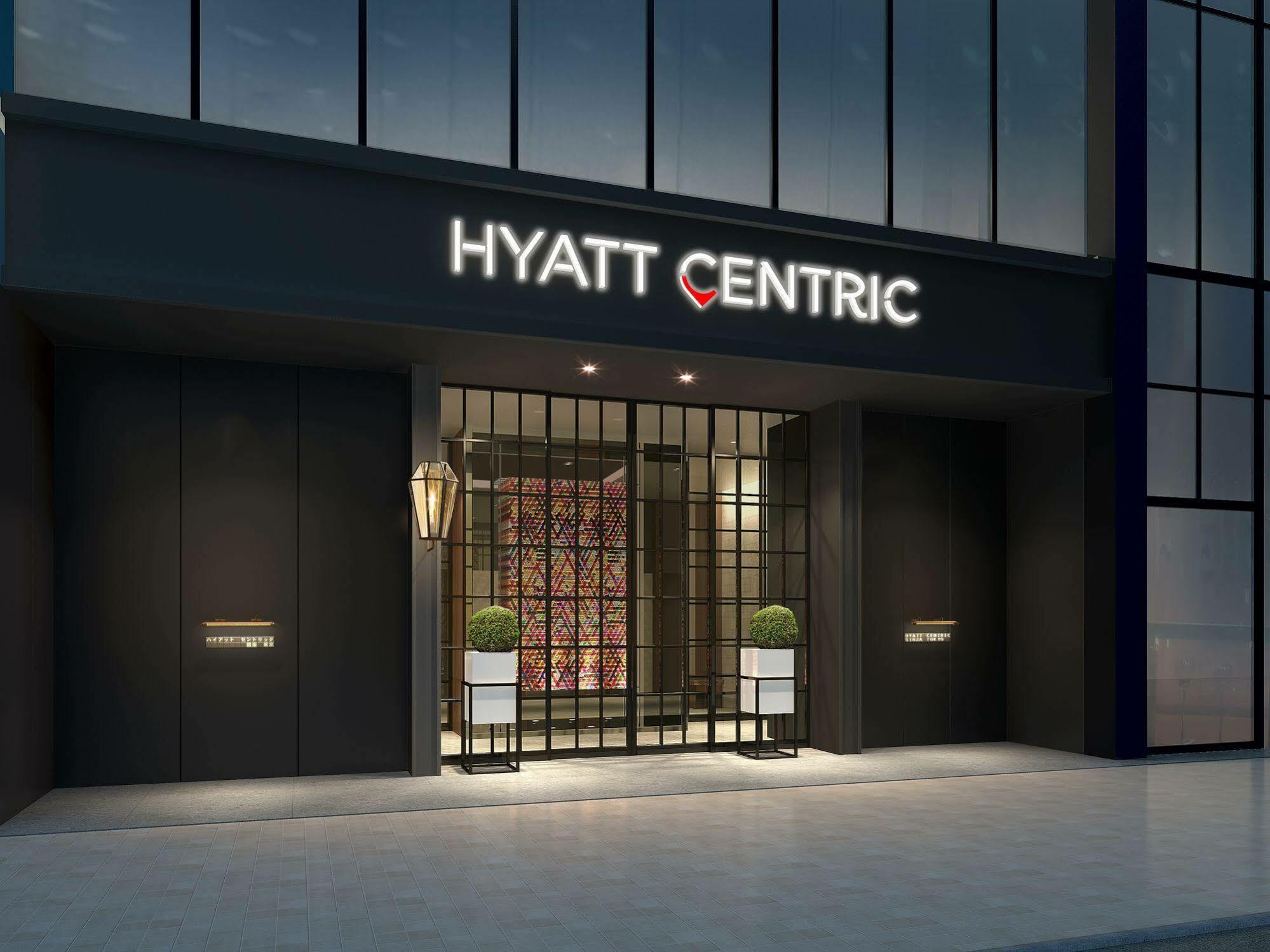 Hyatt Centric Ginza Tokyo Hotel Exterior foto