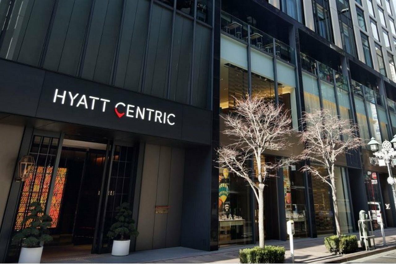 Hyatt Centric Ginza Tokyo Hotel Exterior foto